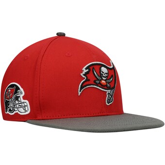 Men's Tampa Bay Buccaneers Pro Standard Red/Pewter 2Tone Snapback Hat