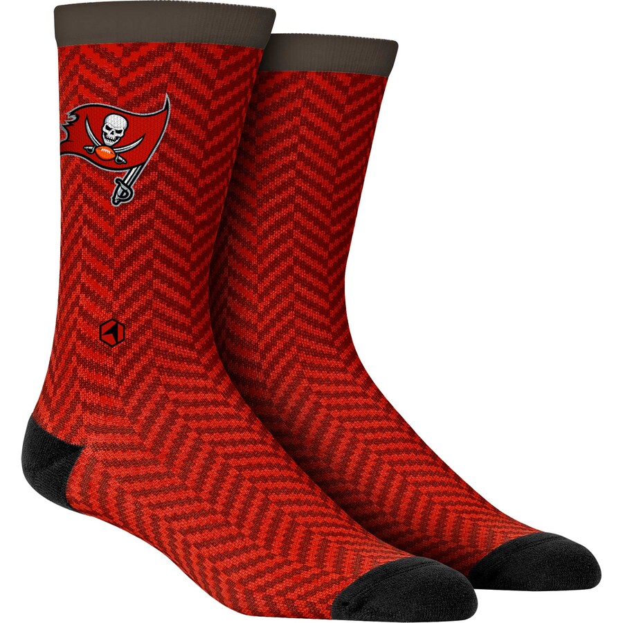 Men's Rock Em Socks Tampa Bay Buccaneers Herringbone Dress Socks