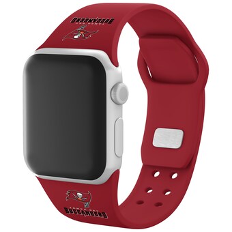 Red Tampa Bay Buccaneers Silicone Apple Watch Band