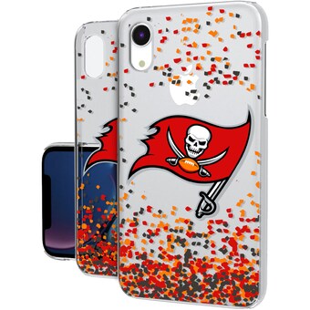 Tampa Bay Buccaneers iPhone Clear Case with Confetti Design