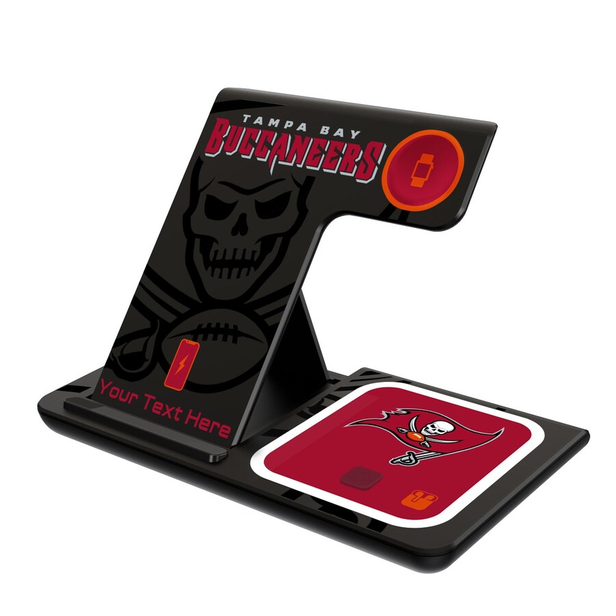 Tampa Bay Buccaneers Personalized 3-in-1 Charging Station