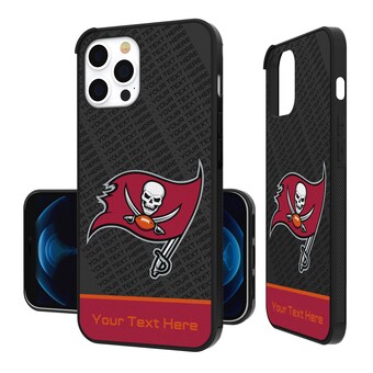 Tampa Bay Buccaneers Personalized EndZone Plus Design iPhone Bump Case