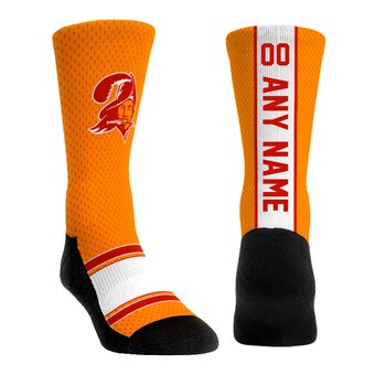 Unisex Rock Em Socks  Orange Tampa Bay Buccaneers Throwback Jersey Custom Crew Socks