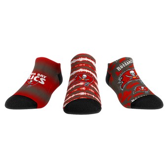 Unisex Tampa Bay Buccaneers Rock Em Socks Make Some Noise Three-Pack Low-Cut Socks Set