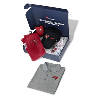Tampa Bay Buccaneers WinCraft Fanatics Pack Golf Themed Gift Box - $155+ Value