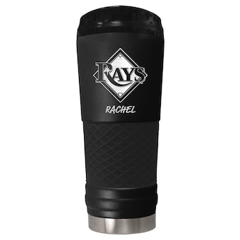 Tampa Bay Rays Black 24oz. Personalized Stealth Draft Beverage Cup