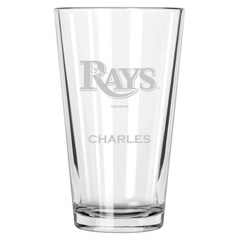 Tampa Bay Rays 16oz. Personalized Etched Pint Glass