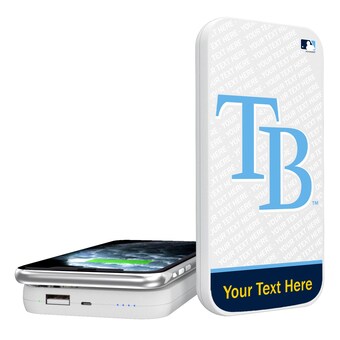 Tampa Bay Rays 5000mAh Solid Design Wireless Magnetic Power Bank