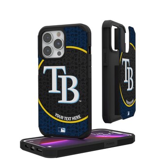 Tampa Bay Rays iPhone Circle Design Personalized Rugged Case