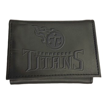 Tennessee Titans Black Hybrid Tri-Fold Wallet