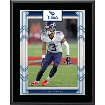 Tennessee Titans Caleb Farley Fanatics Authentic Framed 10.5" x 13" Sublimated Player Plaque