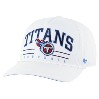 Men's Tennessee Titans '47 White Roscoe Hitch Rope Adjustable Hat