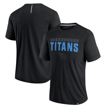 Men's Tennessee Titans  Fanatics Black Defender Blackout T-Shirt