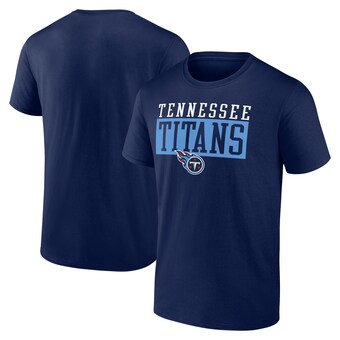 Men's Tennessee Titans Fanatics  Navy Hard to Beat T-Shirt