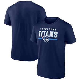 Men's Tennessee Titans Fanatics Navy Speed & Agility T-Shirt