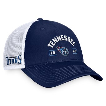 Men's Tennessee Titans Fanatics Navy/White Free Kick Trucker Adjustable Hat