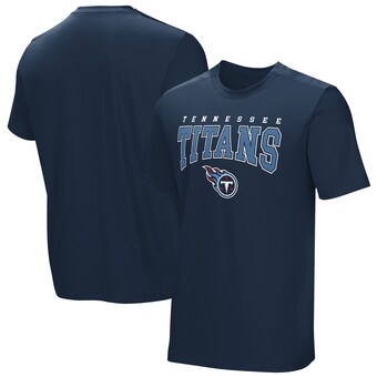 Men's Tennessee Titans  Navy Home Team Adaptive T-Shirt