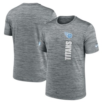 Men's Tennessee Titans Nike Gray 2024 Sideline Velocity Performance T-Shirt