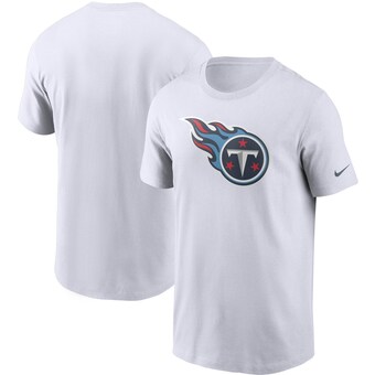 Men's Tennessee Titans Nike White Primary Logo T-Shirt