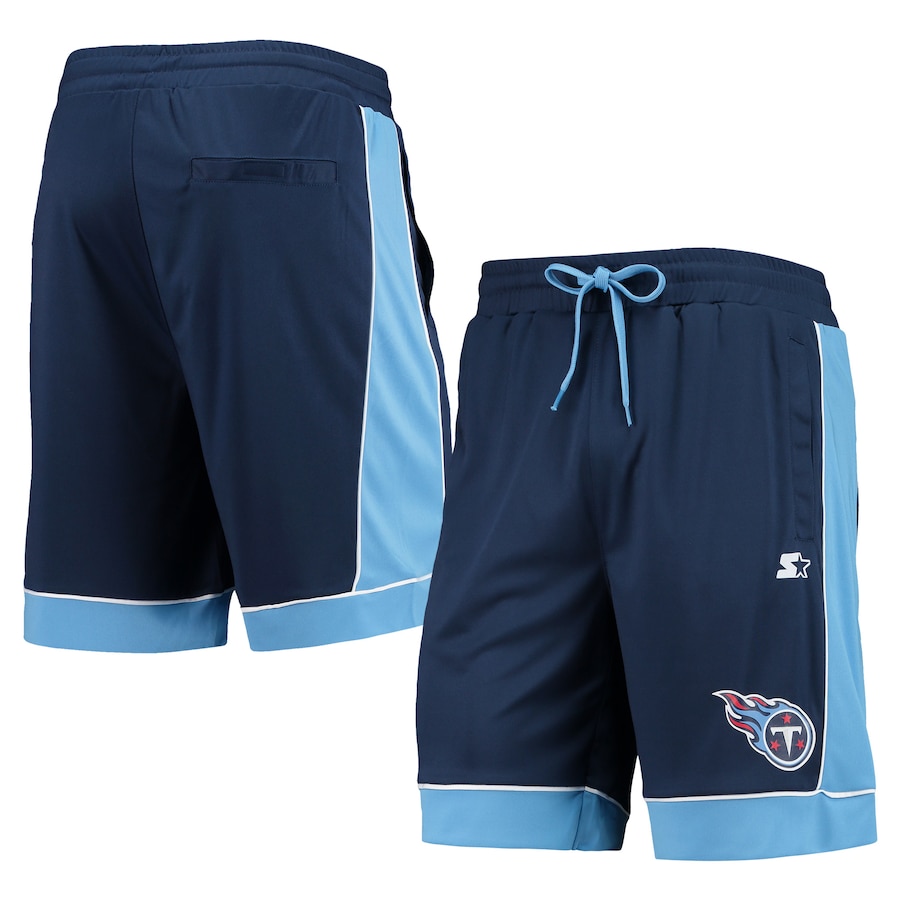 Men's Tennessee Titans Starter Navy/Blue Fan Favorite Fashion Shorts