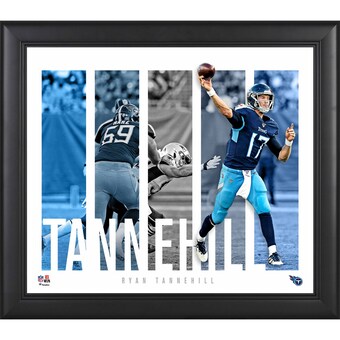 Tennessee Titans Ryan Tannehill Fanatics Authentic Framed 15" x 17" Player Panel Collage