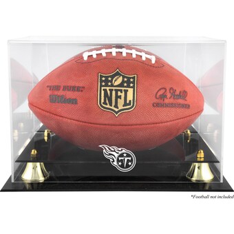 Tennessee Titans Fanatics Authentic Golden Classic Team Logo Football Display Case