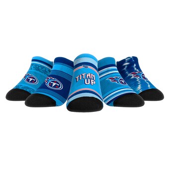 Unisex Tennessee Titans Rock Em Socks Super Fan Five-Pack Low-Cut Socks Set