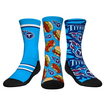 Youth Tennessee Titans  Rock Em Socks Fan Favorite Three-Pack Crew Sock Set