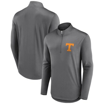 Tennessee Volunteers Fanatics Tough Minded Quarter-Zip Top - Gray