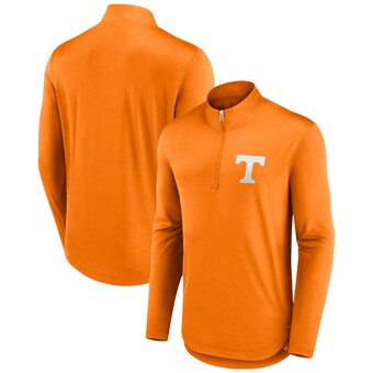 Tennessee Volunteers Fanatics Tough Minded Quarter-Zip Top - Tennessee Orange