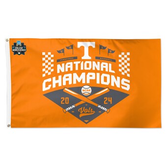 Tennessee Volunteers WinCraft 2024 NCAA Men’s Baseball College World Series Champions 3' x 5' One-Sided Deluxe Flag