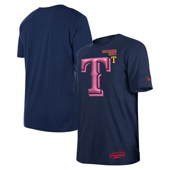 Texas Rangers New Era Big League Chew T-Shirt - Navy