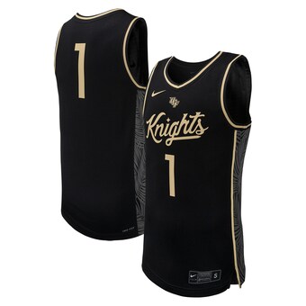 #1 UCF Knights Nike Replica Basketball Jersey - Black