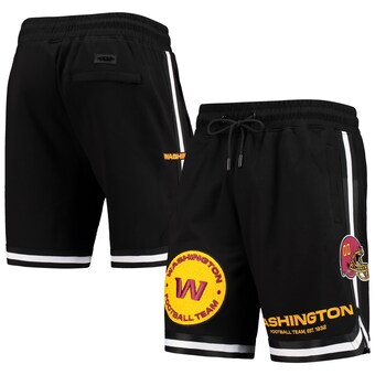 Men's Washington Commanders Pro Standard Black Core Shorts
