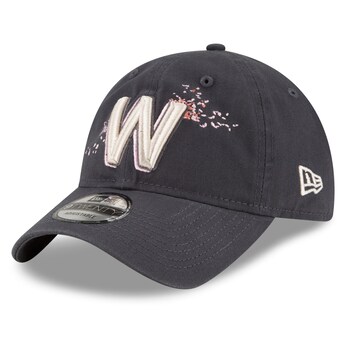 Men's Washington Nationals New Era Graphite 2022 City Connect 9TWENTY Adjustable Hat