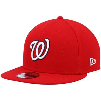 Men's Washington Nationals New Era Red Primary Logo 9FIFTY Snapback Hat