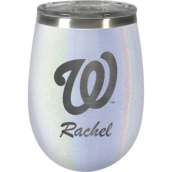 Washington Nationals 12oz. Personalized Opal Wine Tumbler