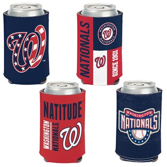 Washington Nationals WinCraft 4-Pack 12oz. Can Cooler Set