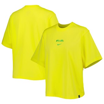 Brazil Women's National Team Nike Women's Fearless Top - Yellow