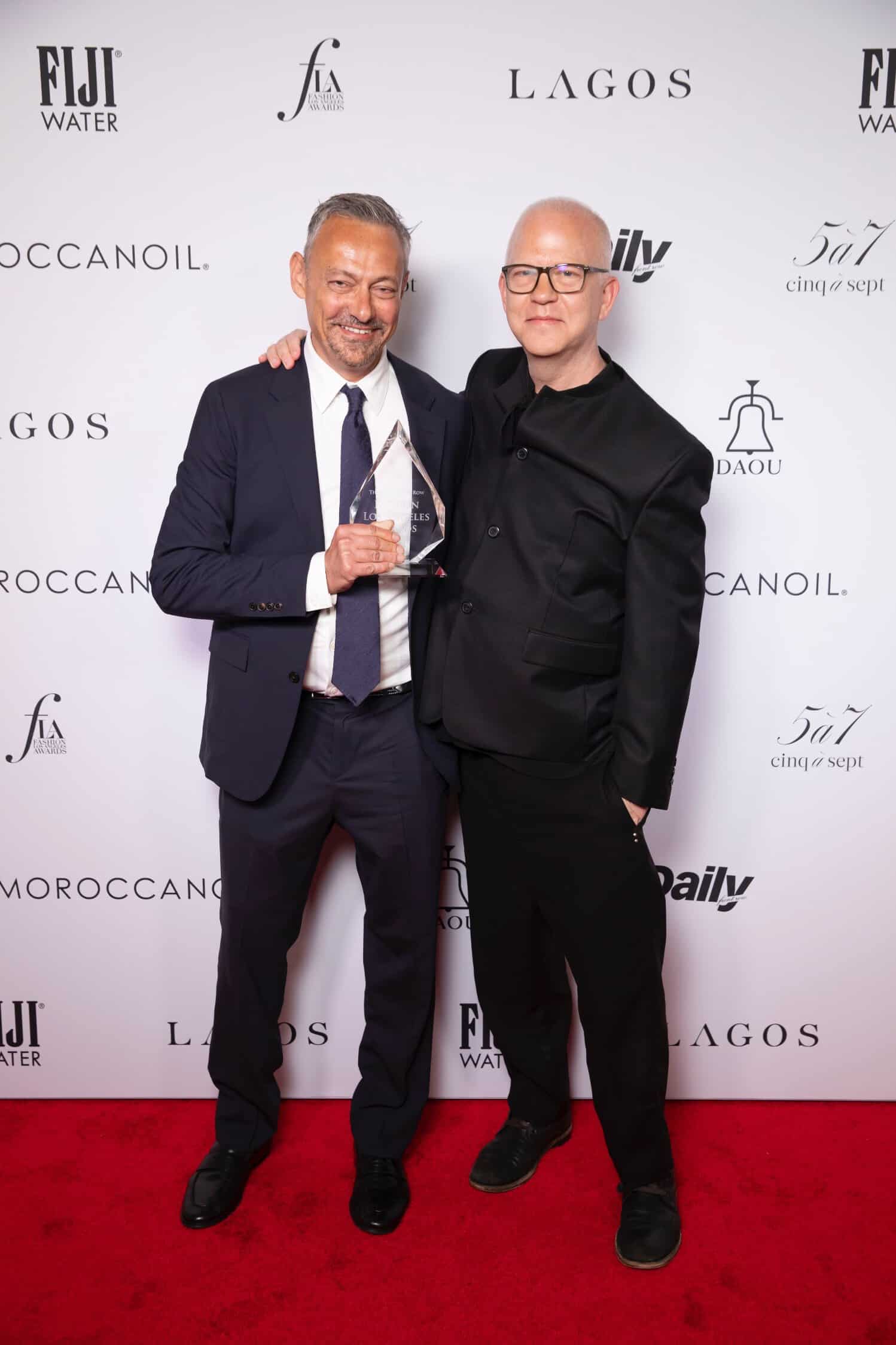 Maer Roshan, Ryan Murphy, Fashion Los Angeles Awards, speeches, red carpet