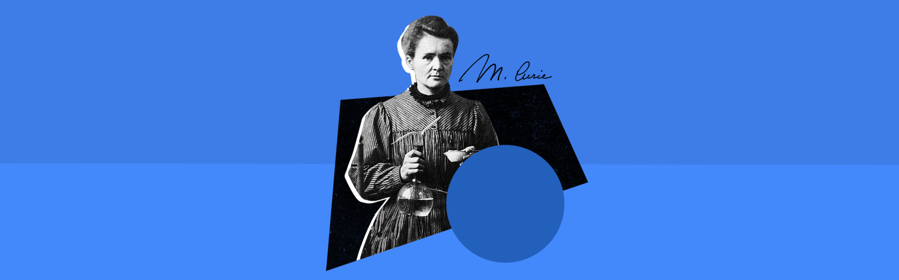 Illustration de Marie Curie