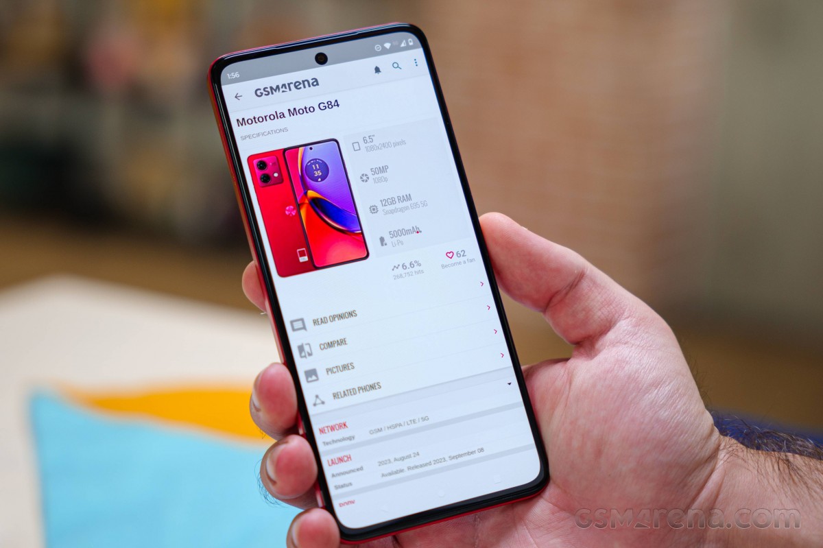 Moto G84 review