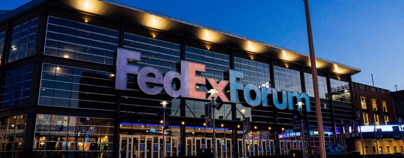 FedExForum Arena Exterior Plaza