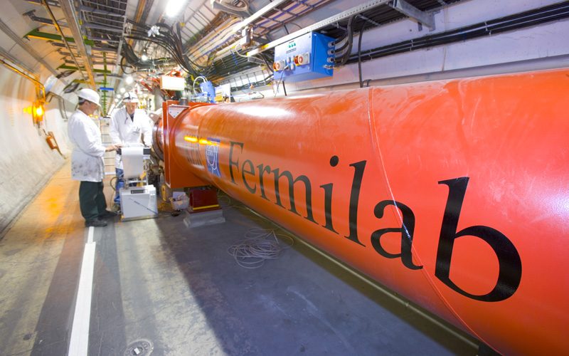 Superconducting magnet at the Large Hadron Collider at CERN