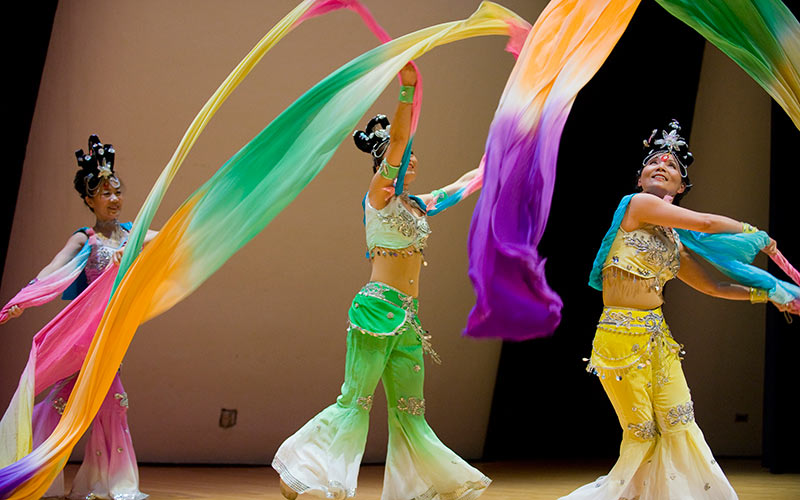 Asian dance performance