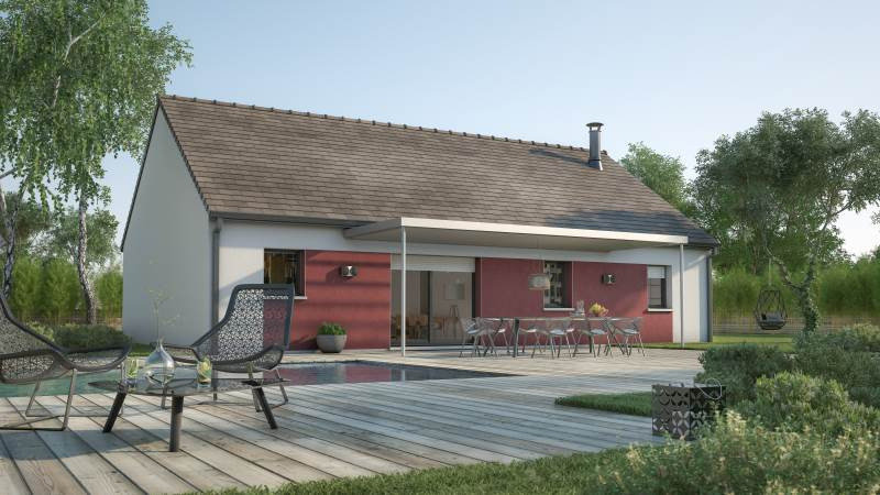 Maison neuve 4 pièces 76 m²