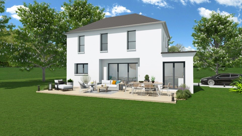 Maison neuve 4 pièces 100 m²