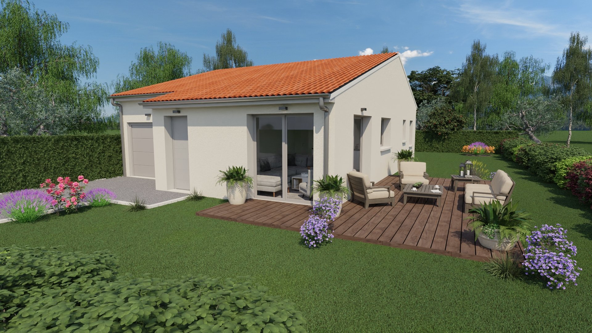 Maison neuve 3 pièces 74 m²