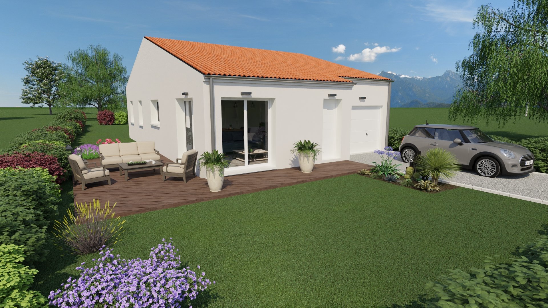 Maison neuve 4 pièces 87 m²