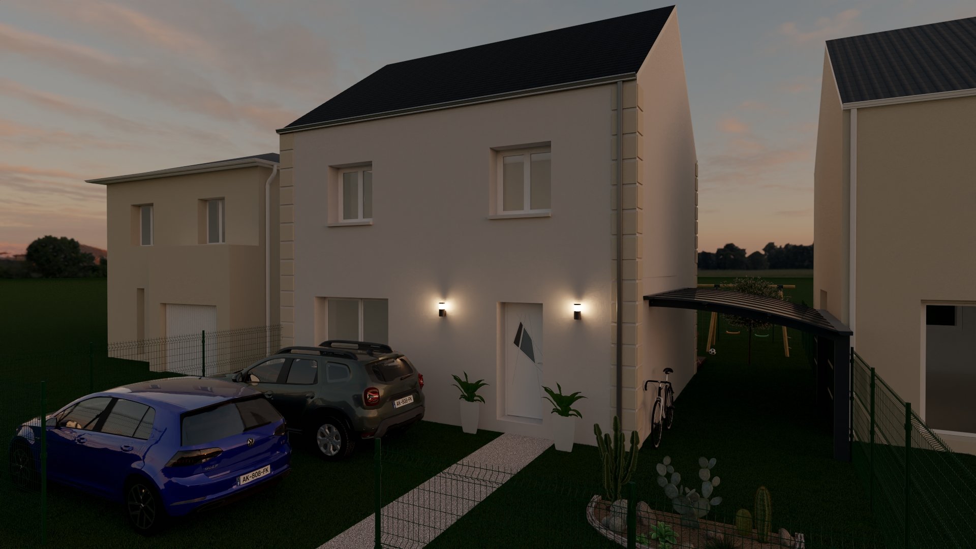 Maison neuve 5 pièces 100 m²